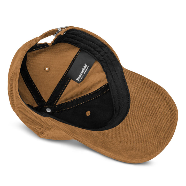 'Make Snacks Not War' Corduroy Cap - The Fun Shop by Tegan
