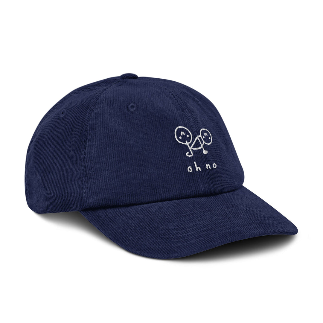'OH NO' Corduroy Cap - The Fun Shop by Tegan