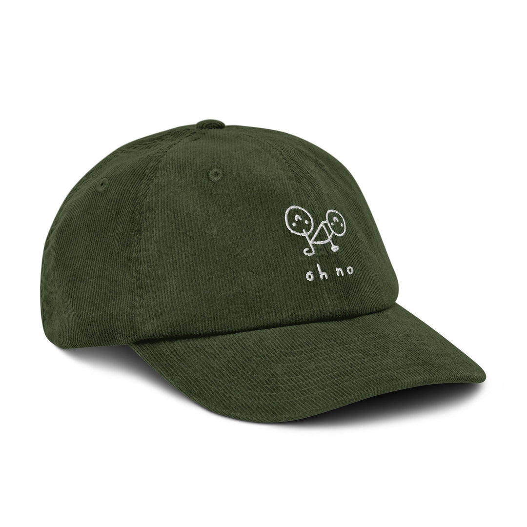 'OH NO' Corduroy Cap - The Fun Shop by Tegan