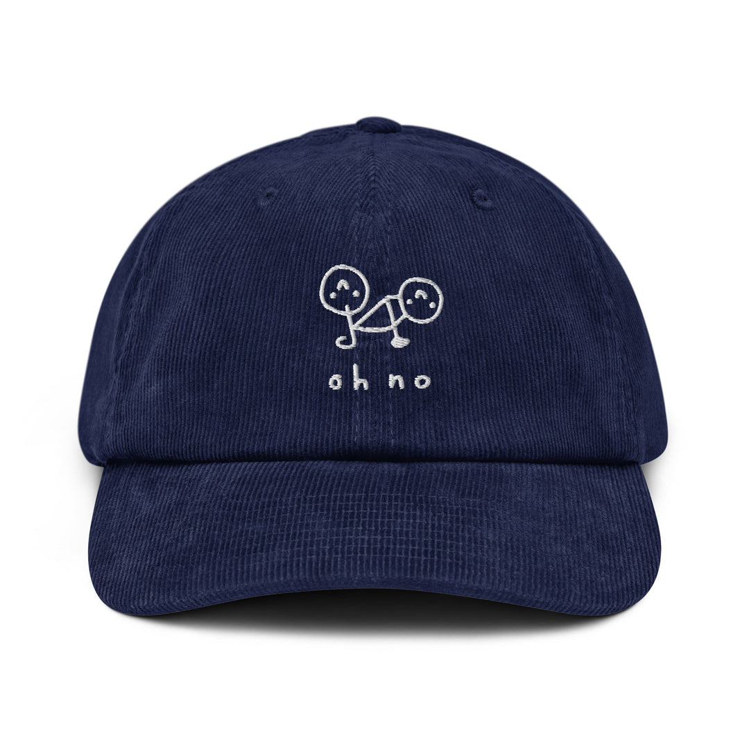 'OH NO' Corduroy Cap - The Fun Shop by Tegan