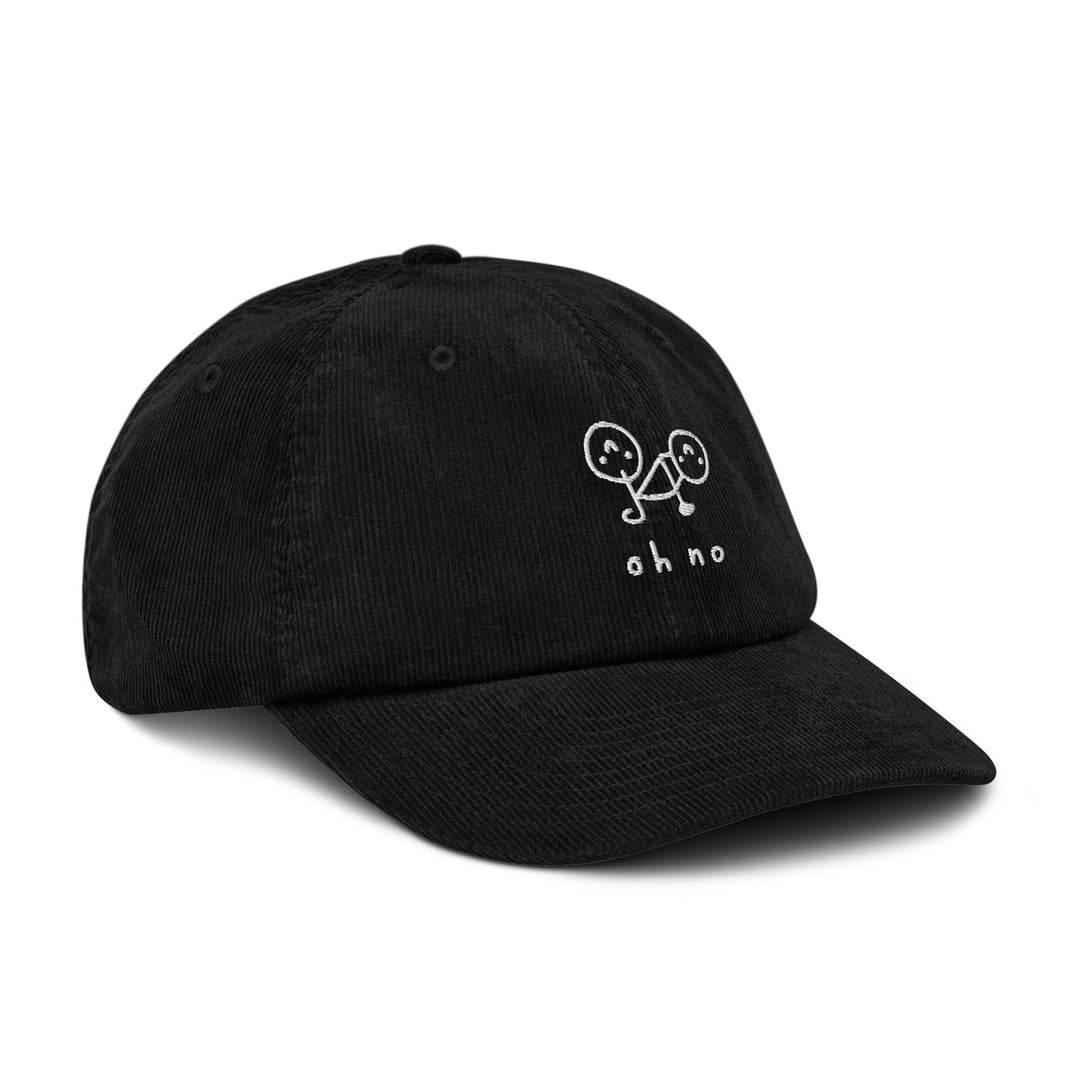 'OH NO' Corduroy Cap - The Fun Shop by Tegan