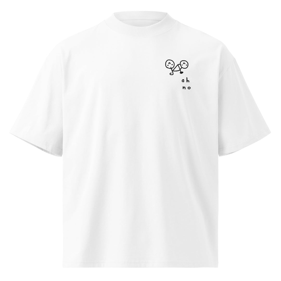 'Oh No' High Neck Oversized Tee - The Fun Shop by Tegan