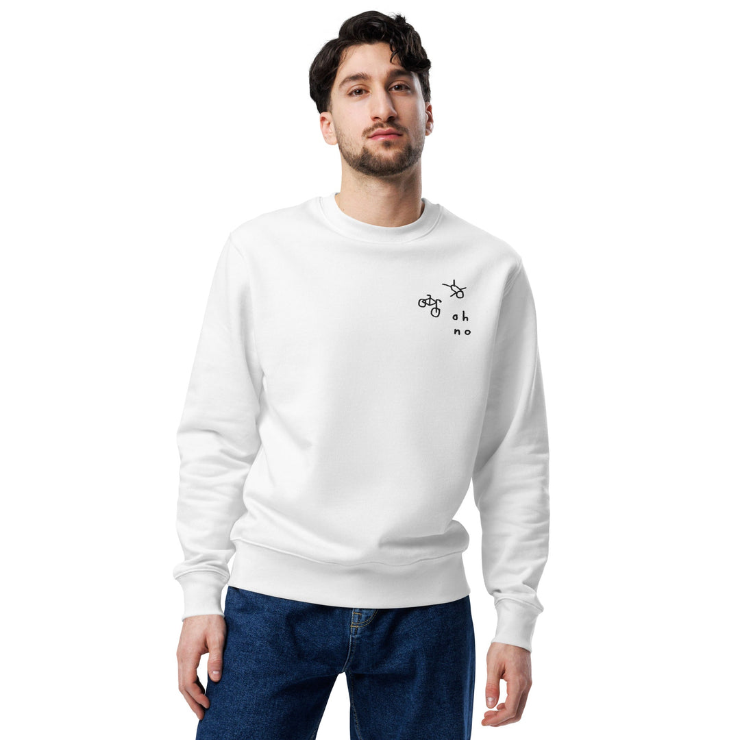 'Oh No' Organic Cotton Sweatshirt - The Fun Shop by Tegan