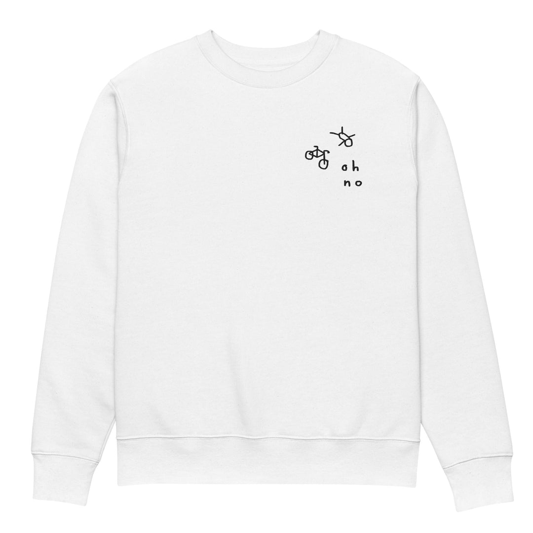 'Oh No' Organic Cotton Sweatshirt - The Fun Shop by Tegan