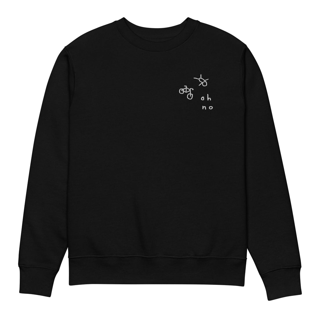 'Oh No' Organic Cotton Sweatshirt - The Fun Shop by Tegan