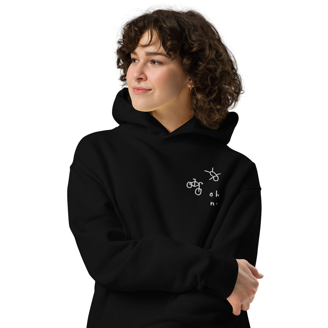 'Oh No' Oversized Hoodie - The Fun Shop by Tegan