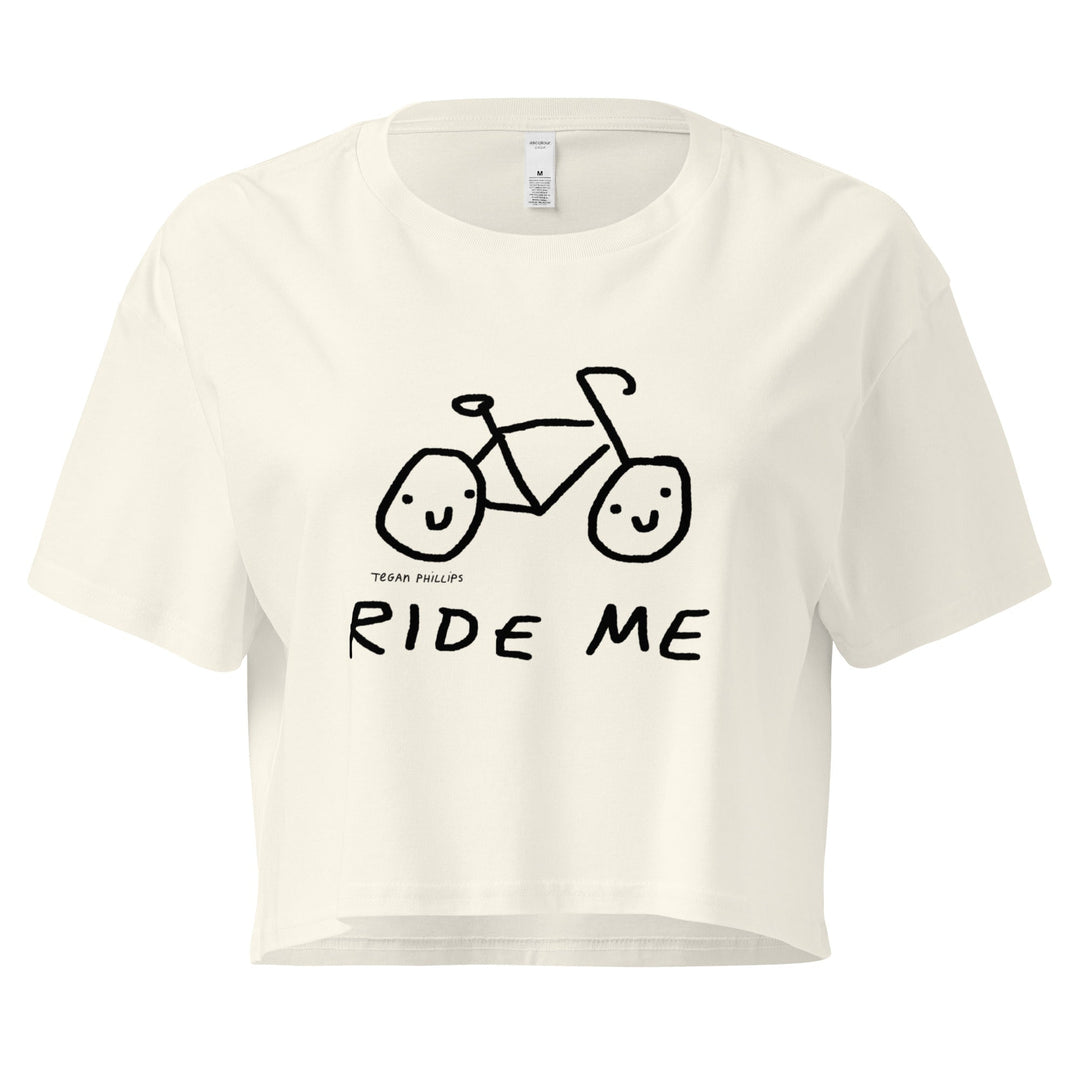 'Ride Me' Crop Tee - THE FUN SHOP by Tegan