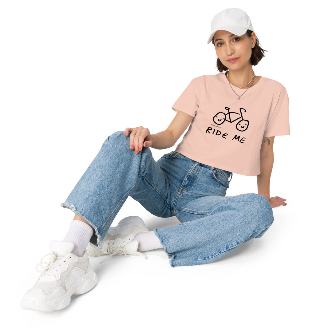 'Ride Me' Crop Tee - THE FUN SHOP by Tegan