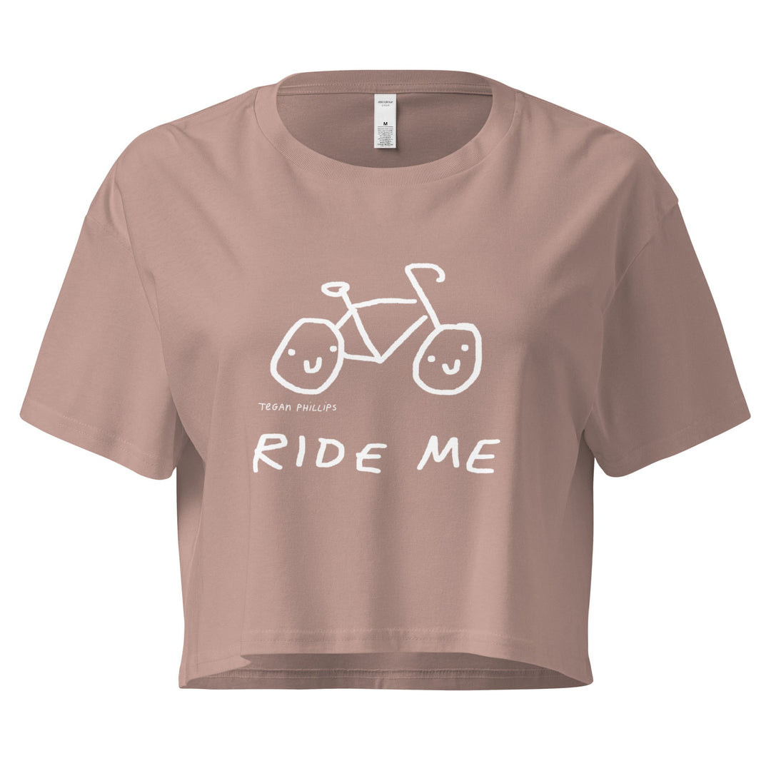 'Ride Me' Crop Tee - THE FUN SHOP by Tegan