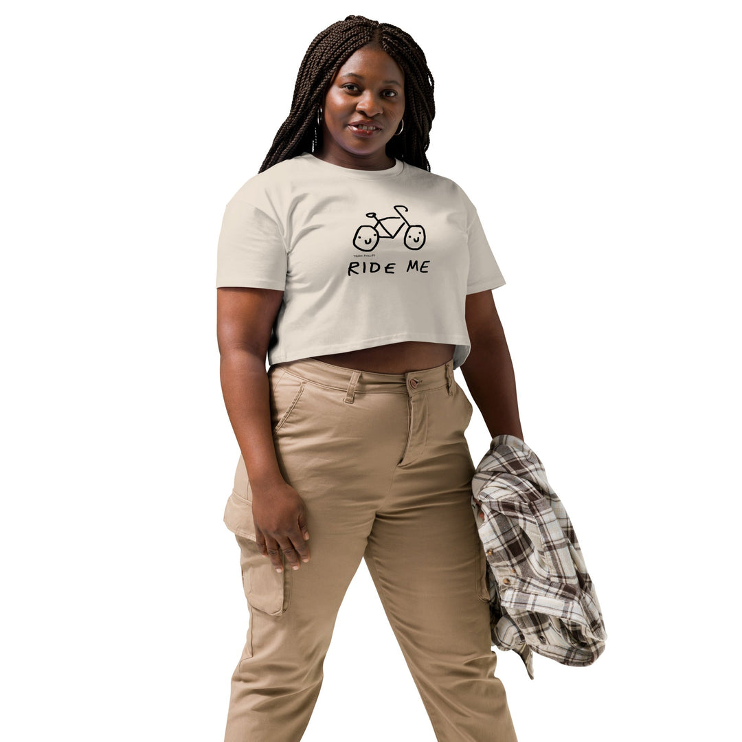 'Ride Me' Crop Tee - THE FUN SHOP by Tegan