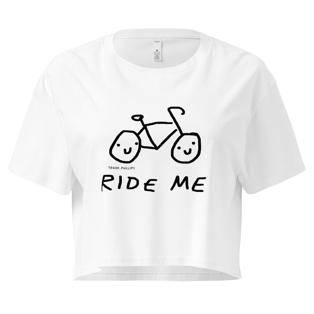 'Ride Me' Crop Tee - THE FUN SHOP by Tegan