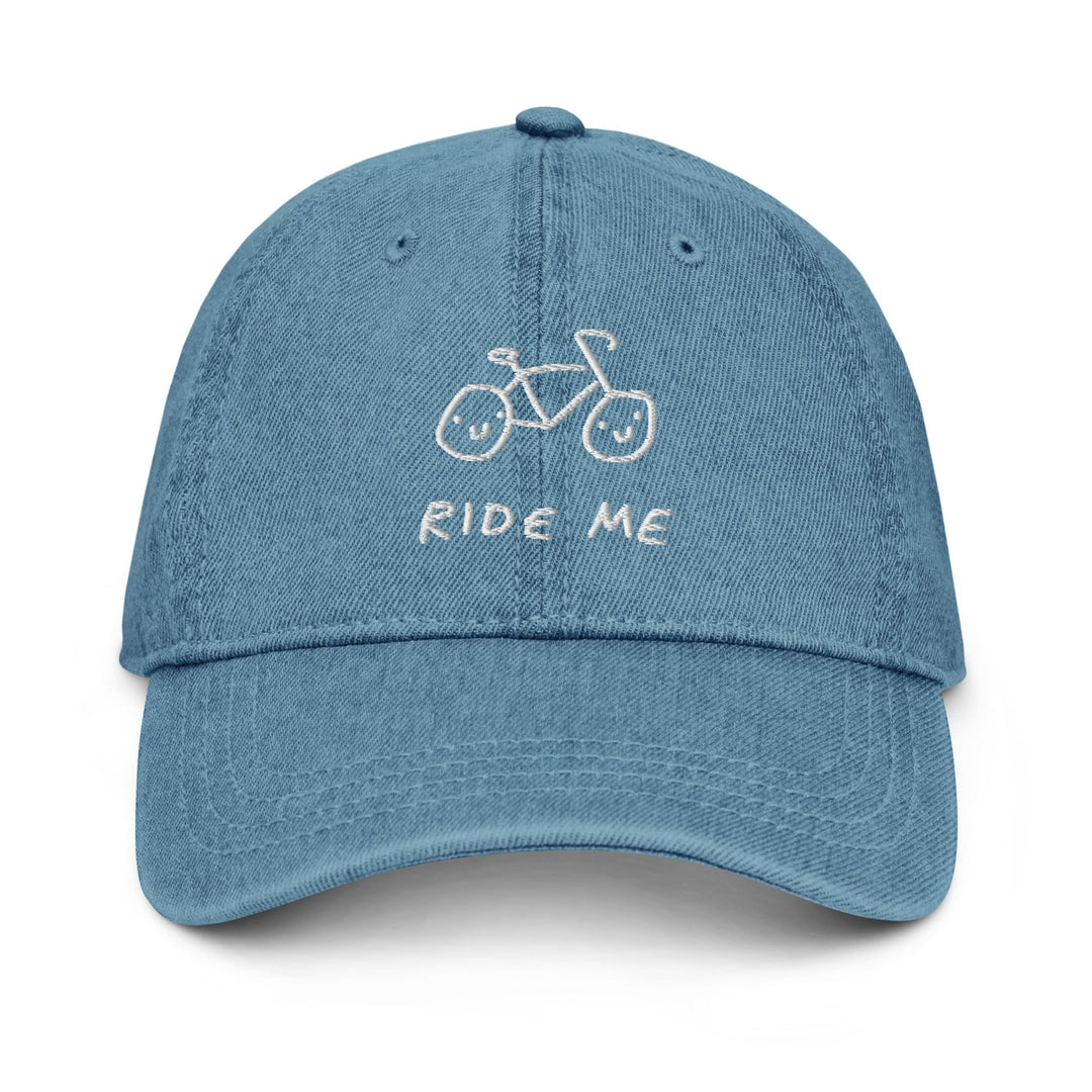 'Ride Me' Denim Cap - The Fun Shop by Tegan