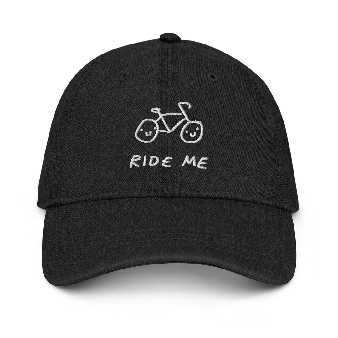 'Ride Me' Denim Cap - The Fun Shop by Tegan