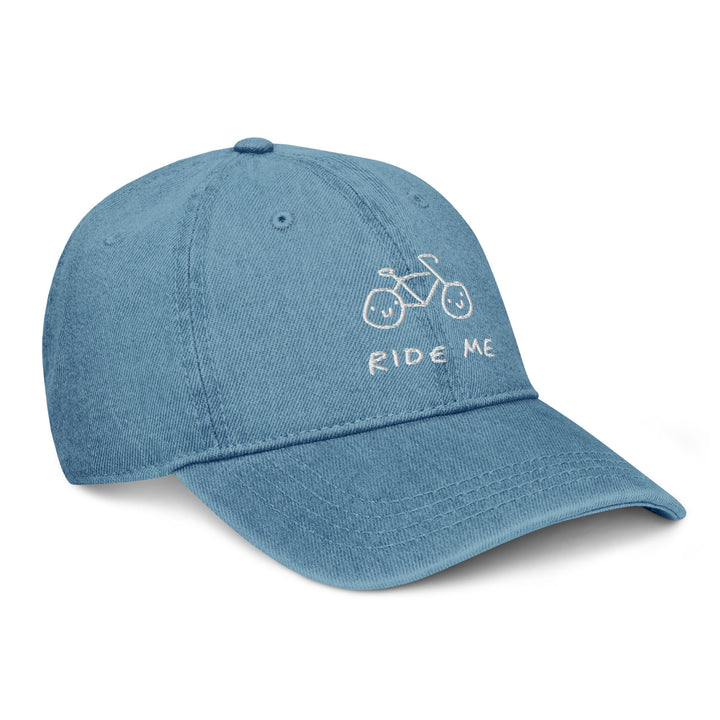 'Ride Me' Denim Cap - The Fun Shop by Tegan