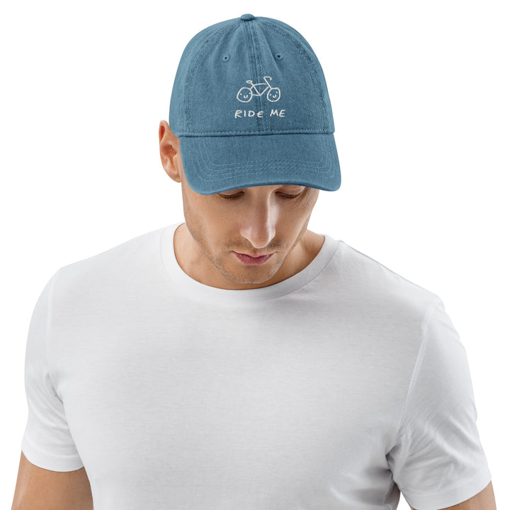 'Ride Me' Denim Cap - The Fun Shop by Tegan