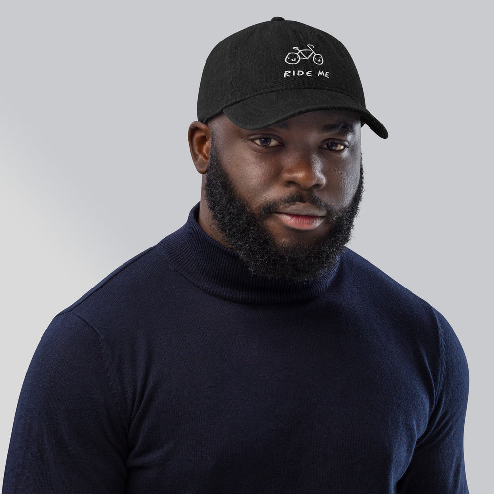 'Ride Me' Denim Cap - The Fun Shop by Tegan
