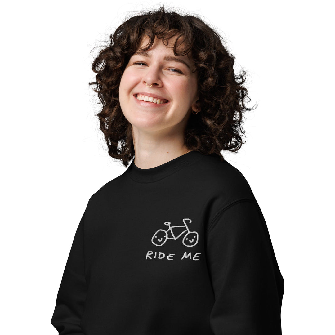 'Ride Me' Organic Cotton Sweatshirt - The Fun Shop by Tegan