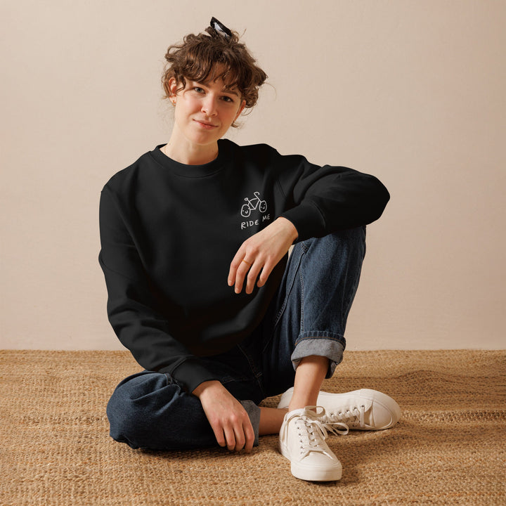 'Ride Me' Organic Cotton Sweatshirt - The Fun Shop by Tegan
