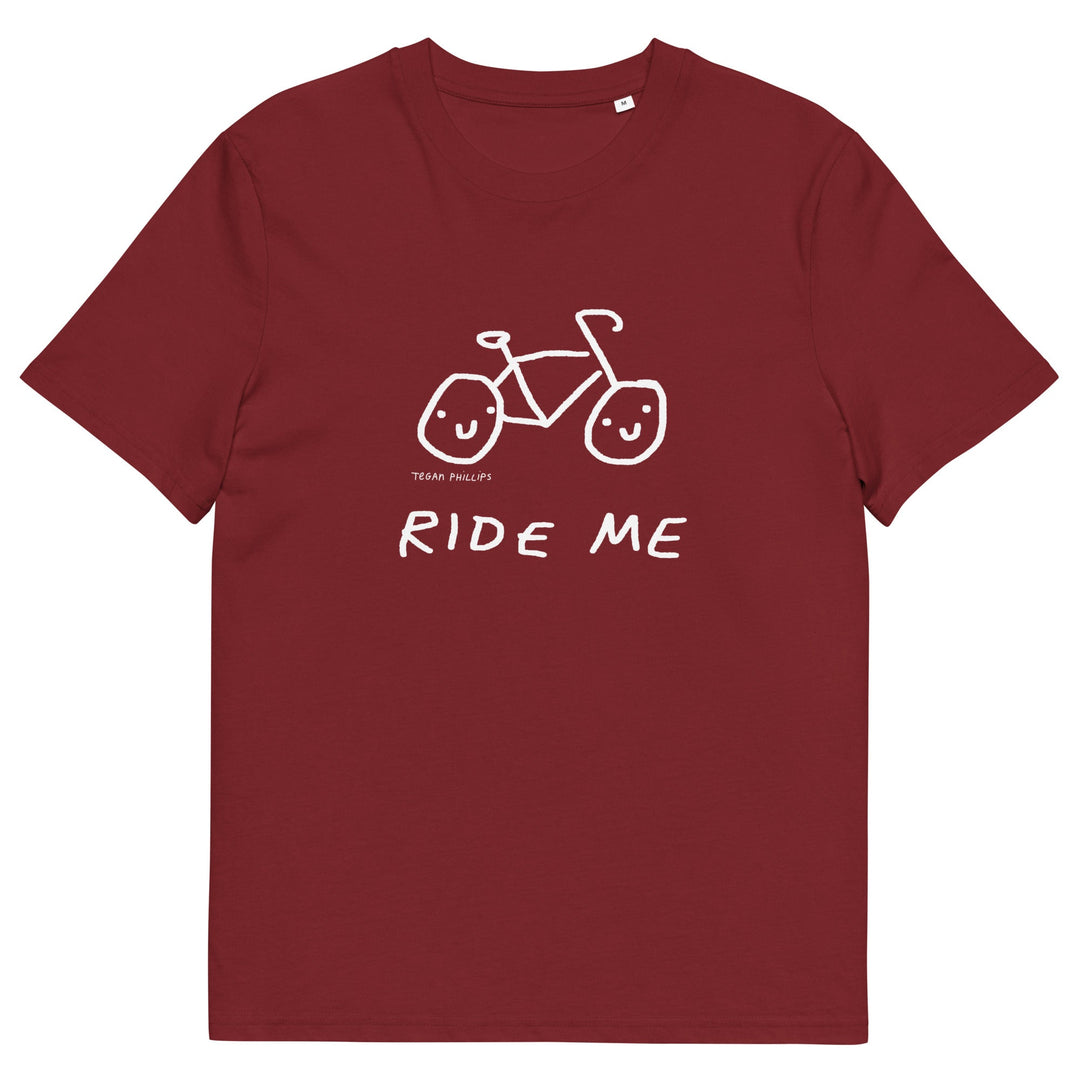 'Ride Me' Organic Cotton Tee - THE FUN SHOP by Tegan