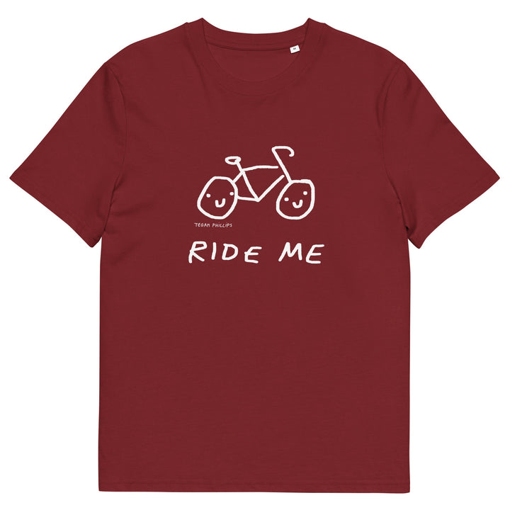 'Ride Me' Organic Cotton Tee - THE FUN SHOP by Tegan