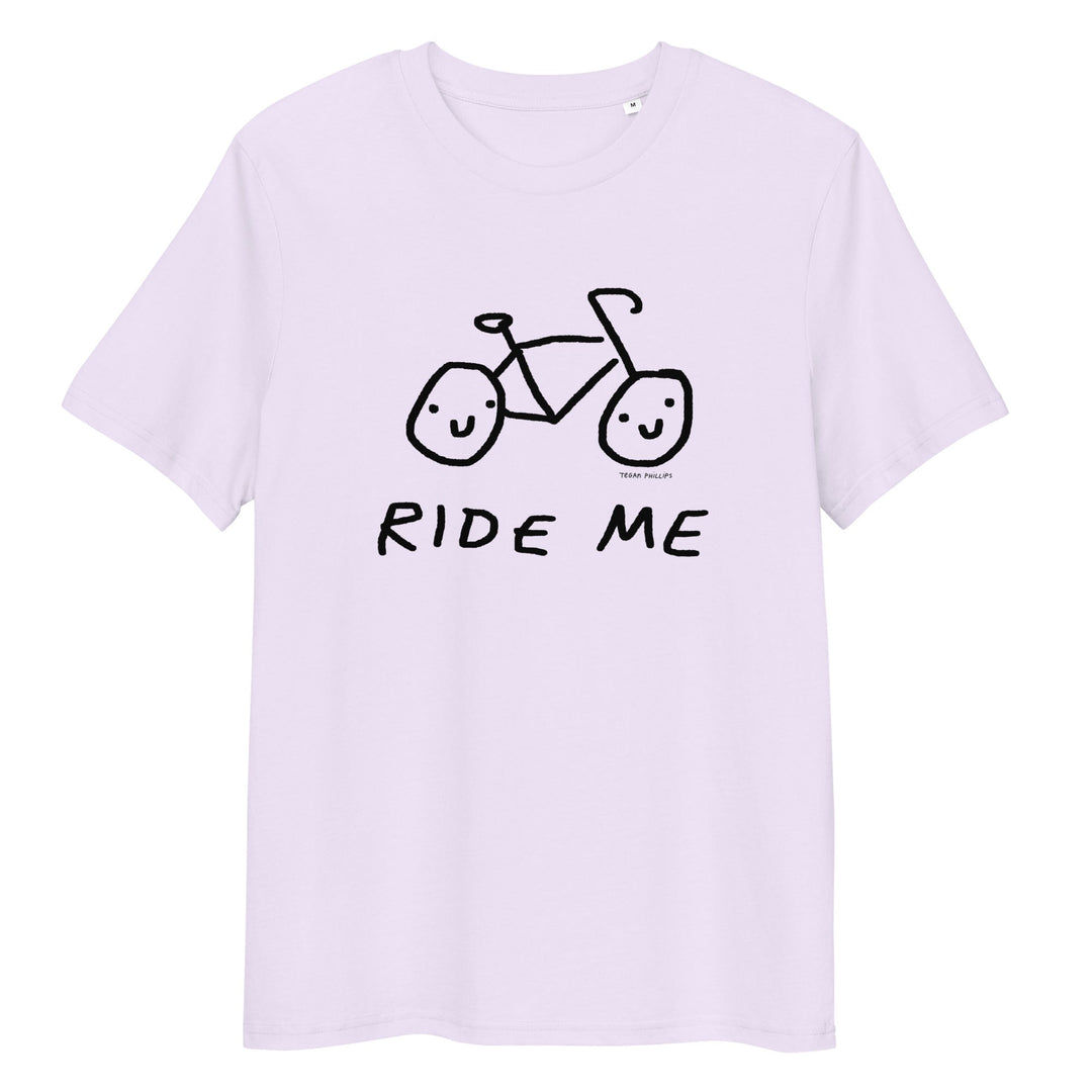 'Ride Me' Organic Cotton Tee - THE FUN SHOP by Tegan