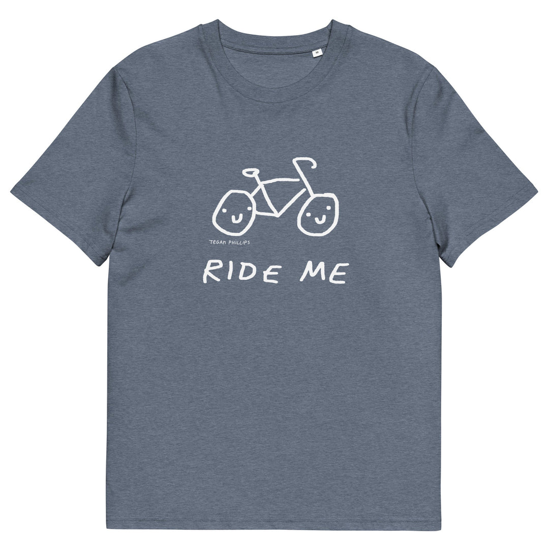 'Ride Me' Organic Cotton Tee - THE FUN SHOP by Tegan