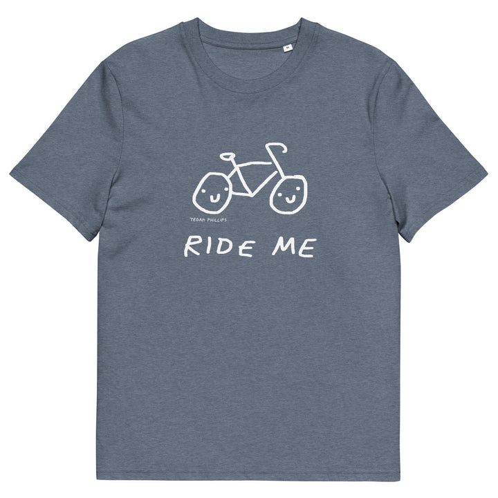 'Ride Me' Organic Cotton Tee - THE FUN SHOP by Tegan