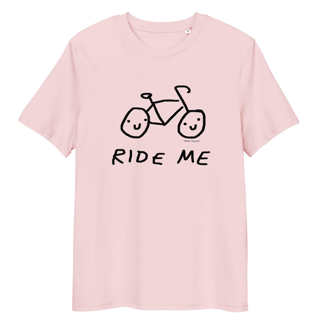 'Ride Me' Organic Cotton Tee - THE FUN SHOP by Tegan