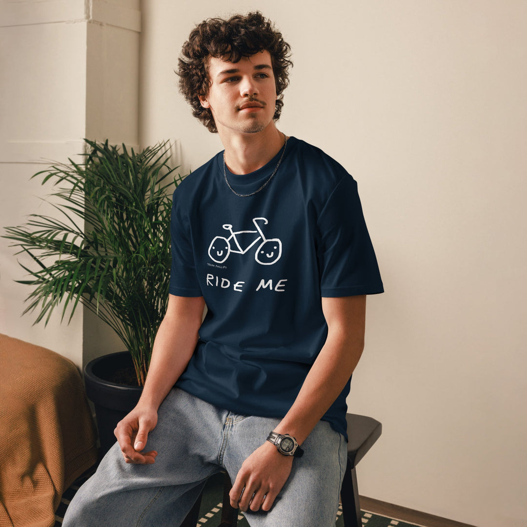 'Ride Me' Organic Cotton Tee - THE FUN SHOP by Tegan