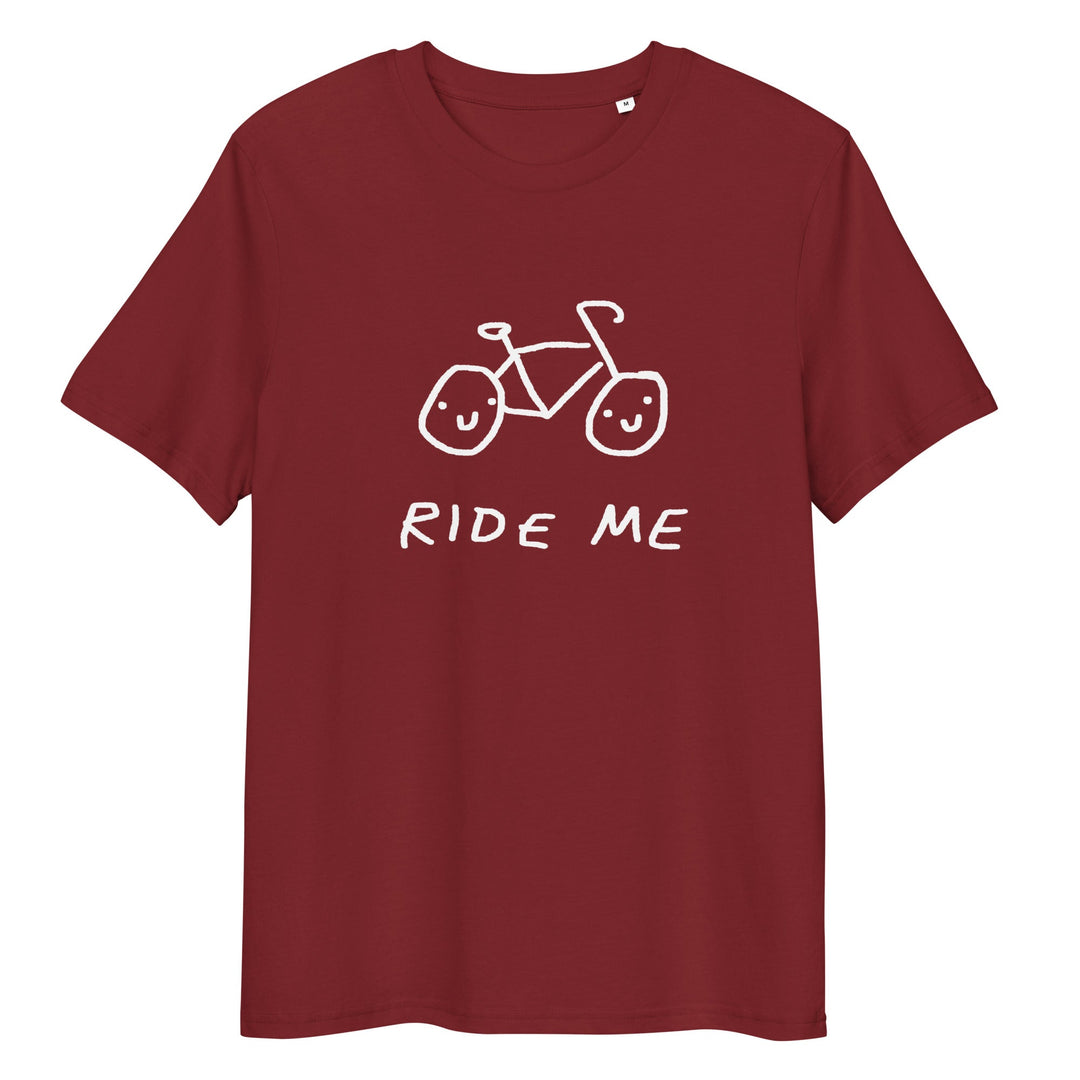 'Ride Me' Organic Cotton Tee - THE FUN SHOP by Tegan