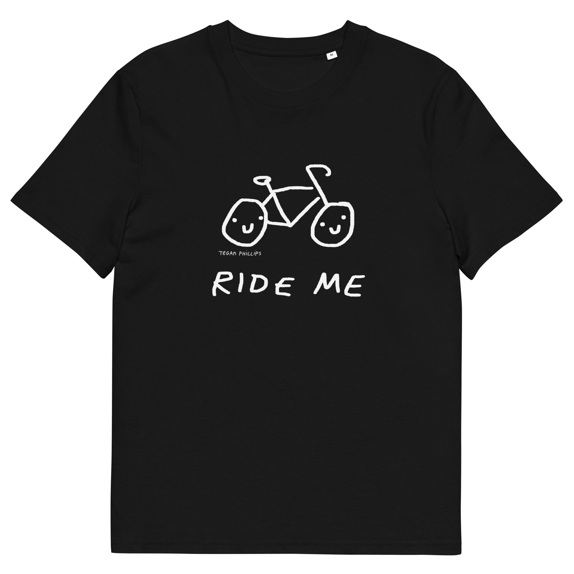 'Ride Me' Organic Cotton Tee – The Fun Shop by Tegan