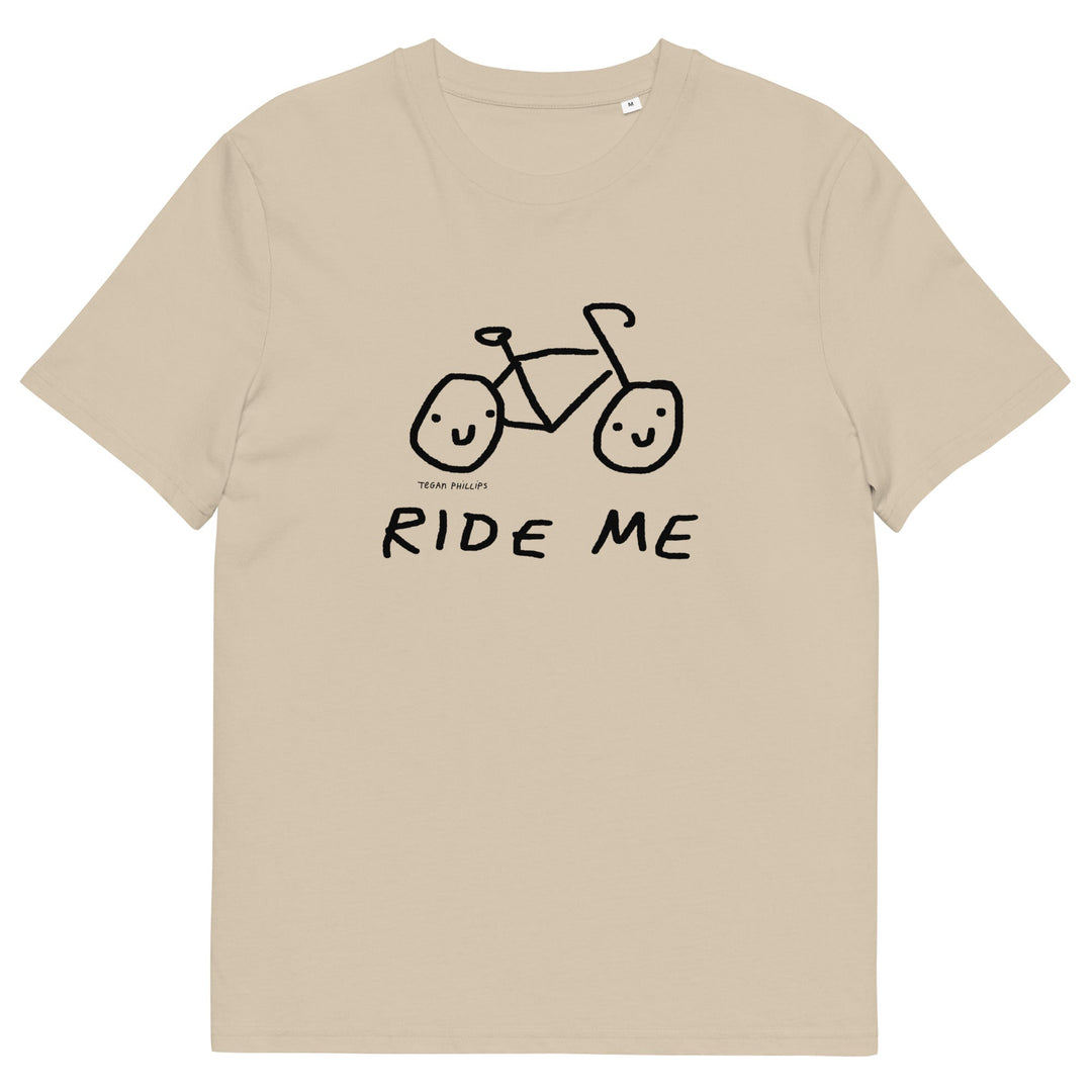 'Ride Me' Organic Cotton Tee - THE FUN SHOP by Tegan