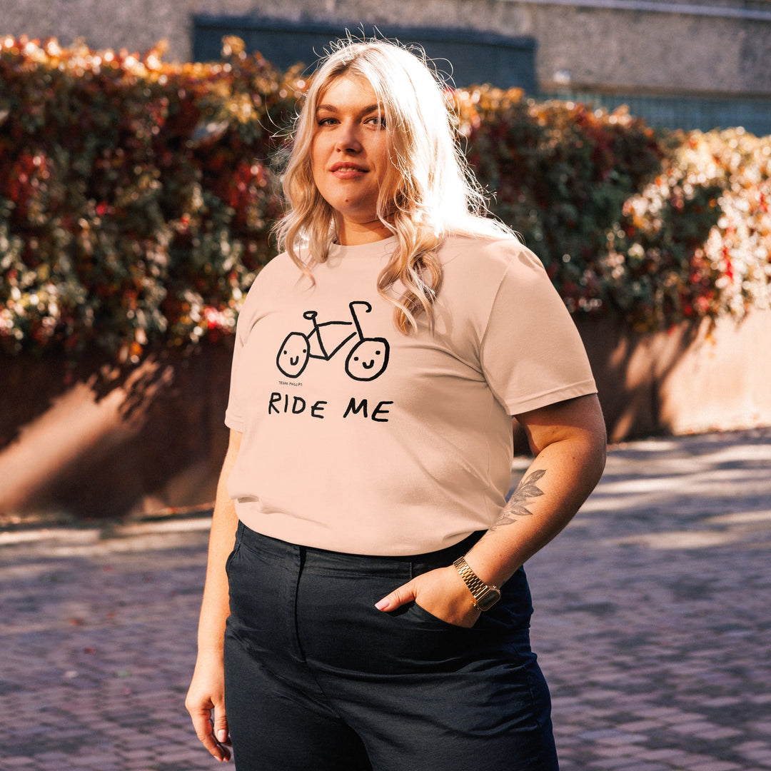 'Ride Me' Organic Cotton Tee - THE FUN SHOP by Tegan