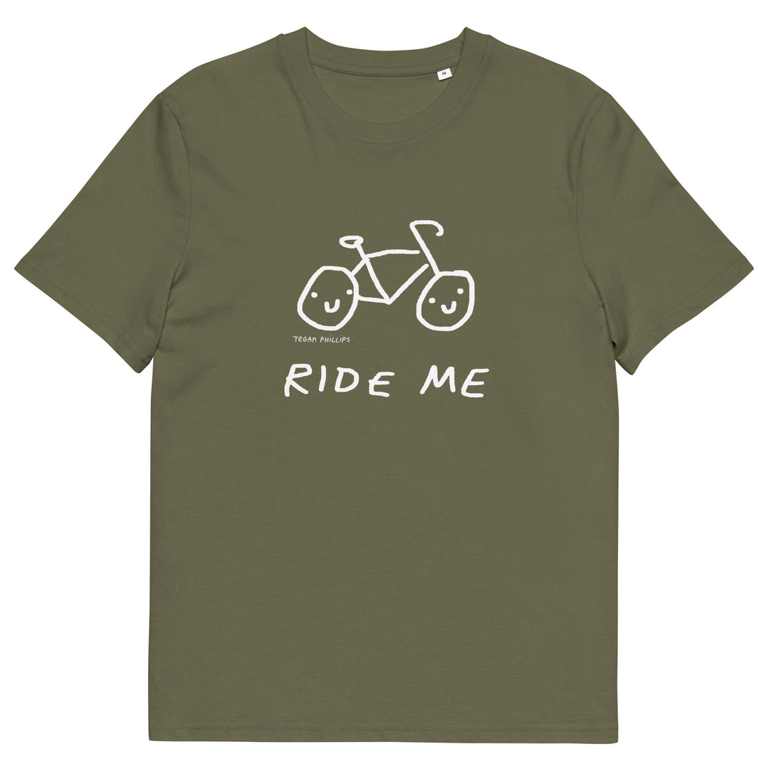 'Ride Me' Organic Cotton Tee - THE FUN SHOP by Tegan