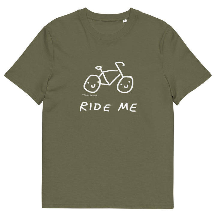 'Ride Me' Organic Cotton Tee - THE FUN SHOP by Tegan