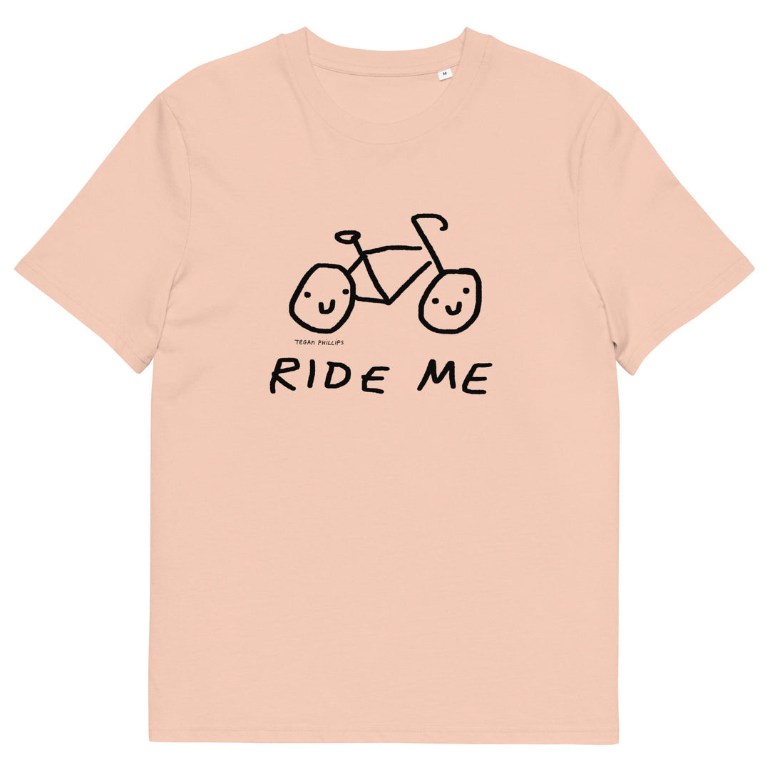 'Ride Me' Organic Cotton Tee - THE FUN SHOP by Tegan