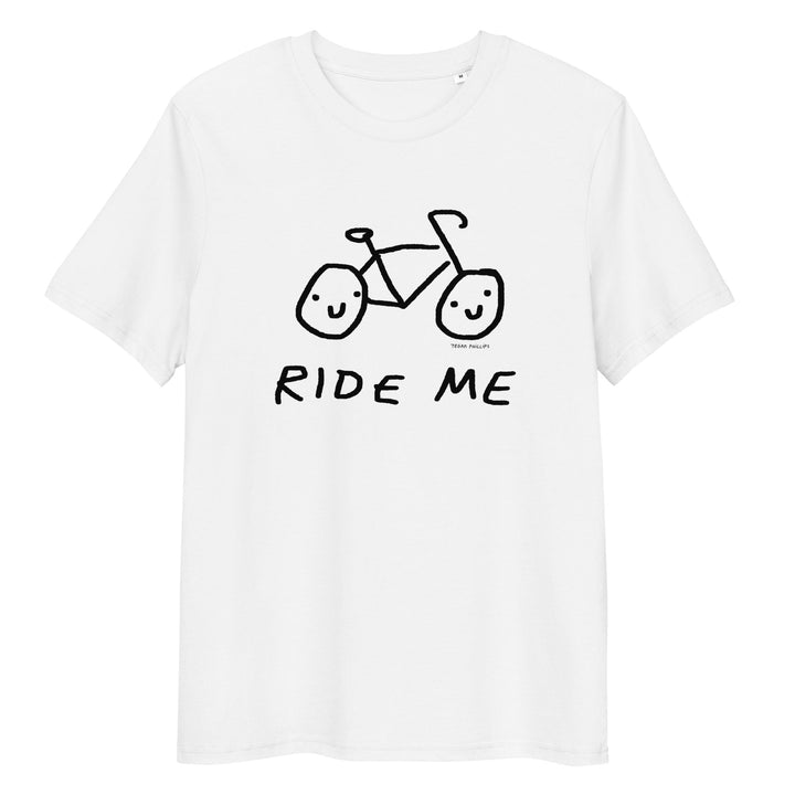 'Ride Me' Organic Cotton Tee - THE FUN SHOP by Tegan