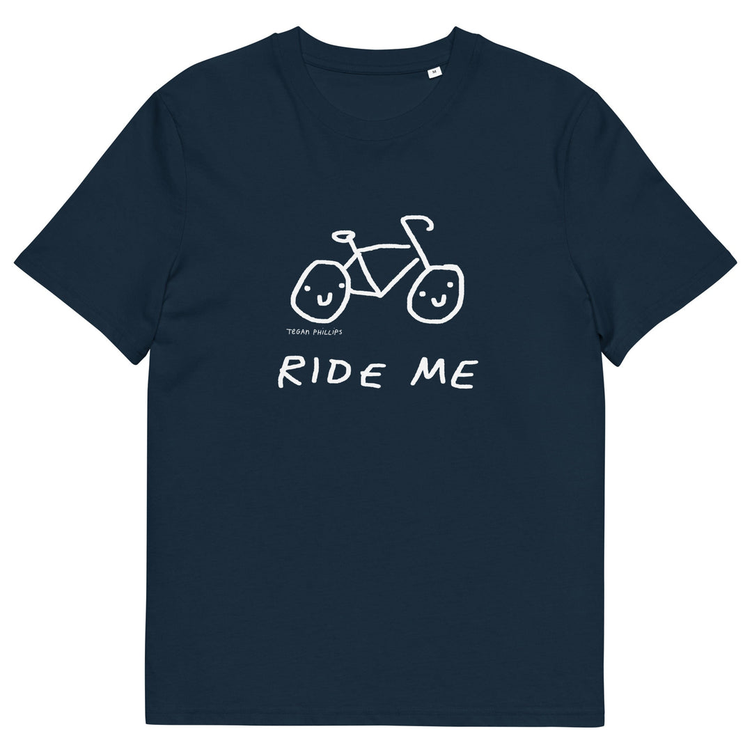 'Ride Me' Organic Cotton Tee - THE FUN SHOP by Tegan