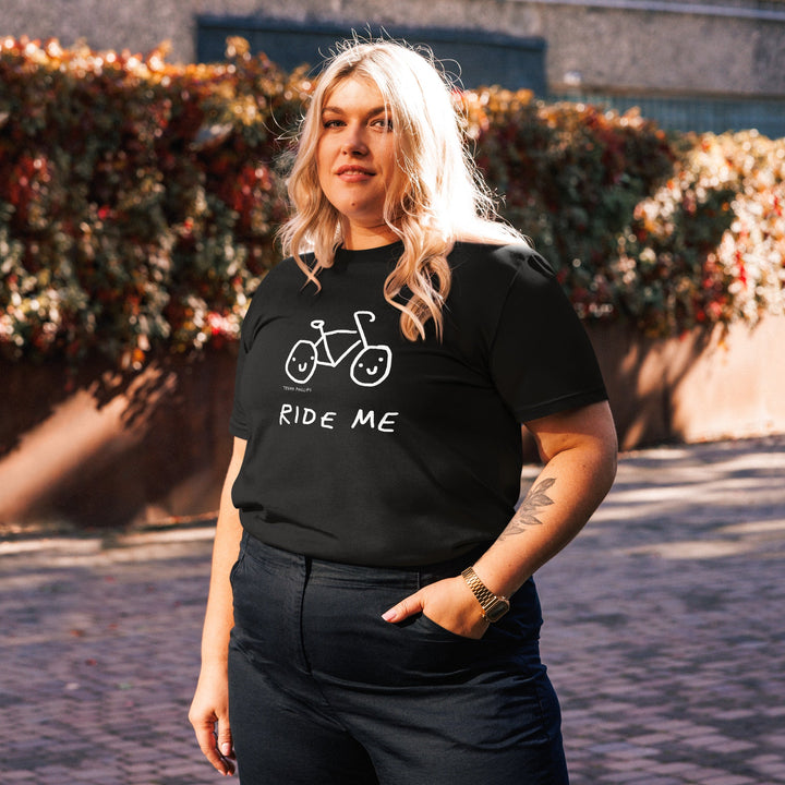 'Ride Me' Organic Cotton Tee - THE FUN SHOP by Tegan