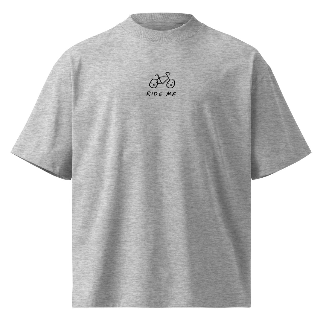 'Ride Me' Unisex Organic Oversized High Neck Tee - The Fun Shop by Tegan