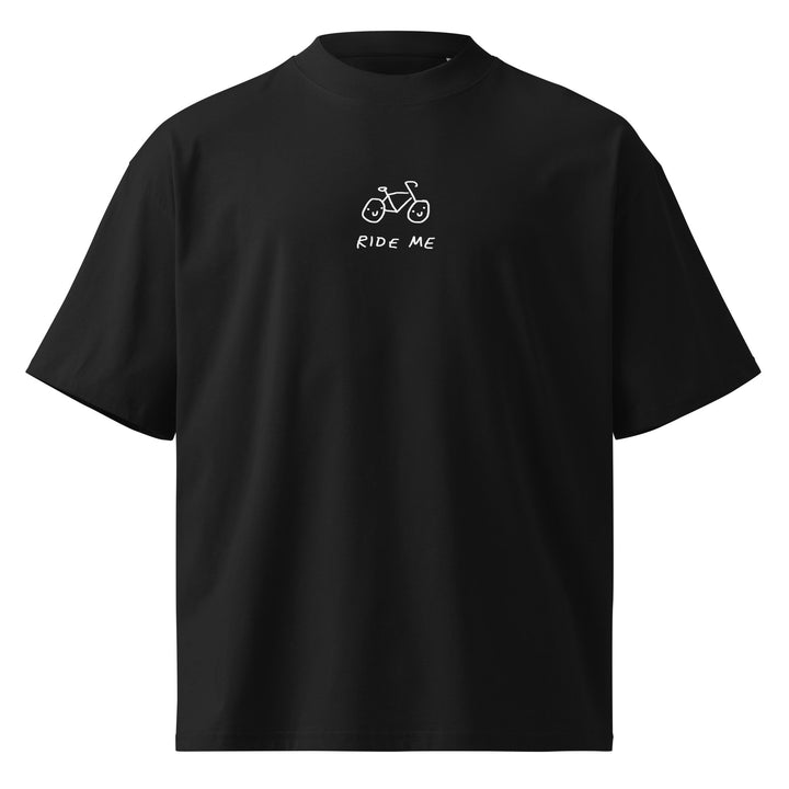 'Ride Me' Unisex Organic Oversized High Neck Tee - The Fun Shop by Tegan