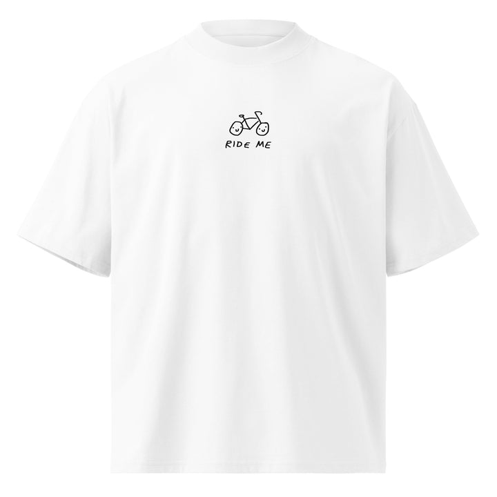 'Ride Me' Unisex Organic Oversized High Neck Tee - The Fun Shop by Tegan