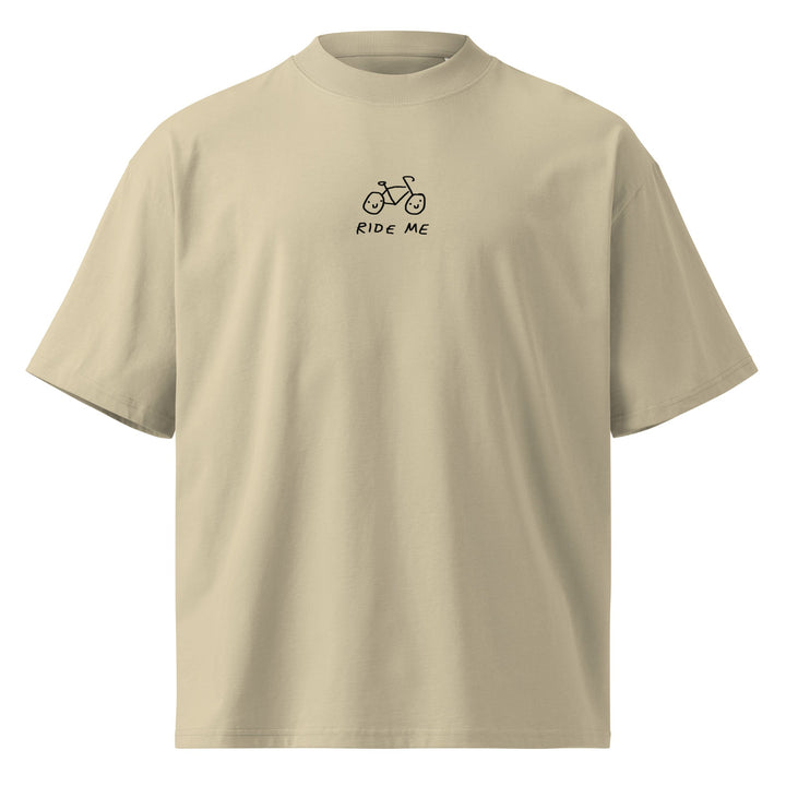 'Ride Me' Unisex Organic Oversized High Neck Tee - The Fun Shop by Tegan