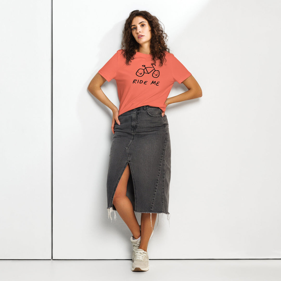 'Ride Me' Women's Fitted Tee - The Fun Shop by Tegan