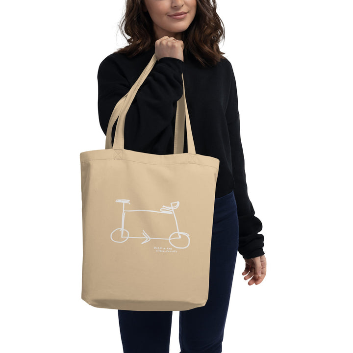 'Square Bike' Eco Tote Bag - The Fun Shop by Tegan