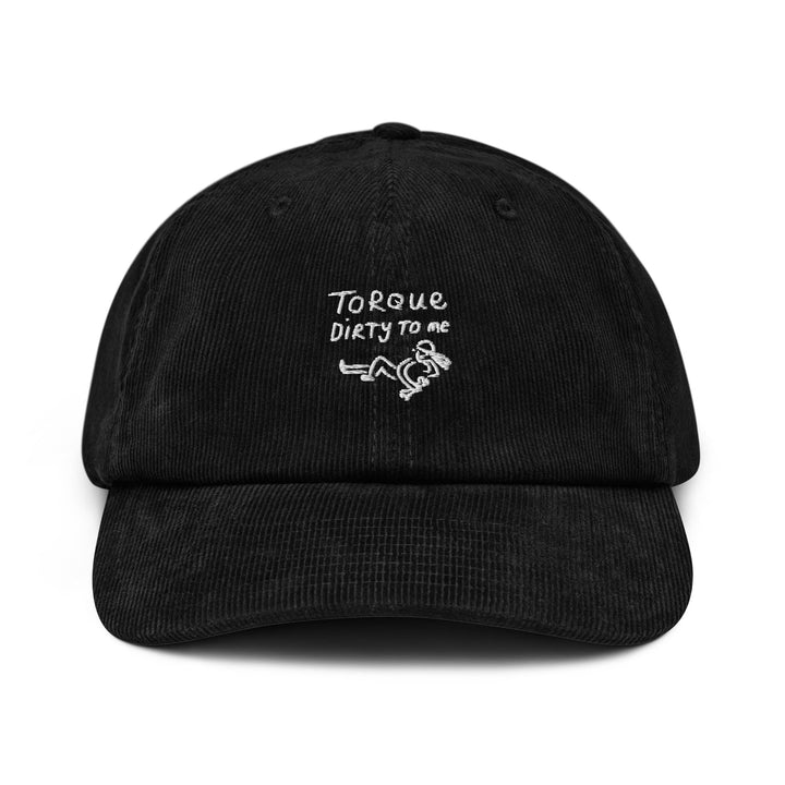 'Talk Dirty to Me' Corduroy hat - The Fun Shop by Tegan