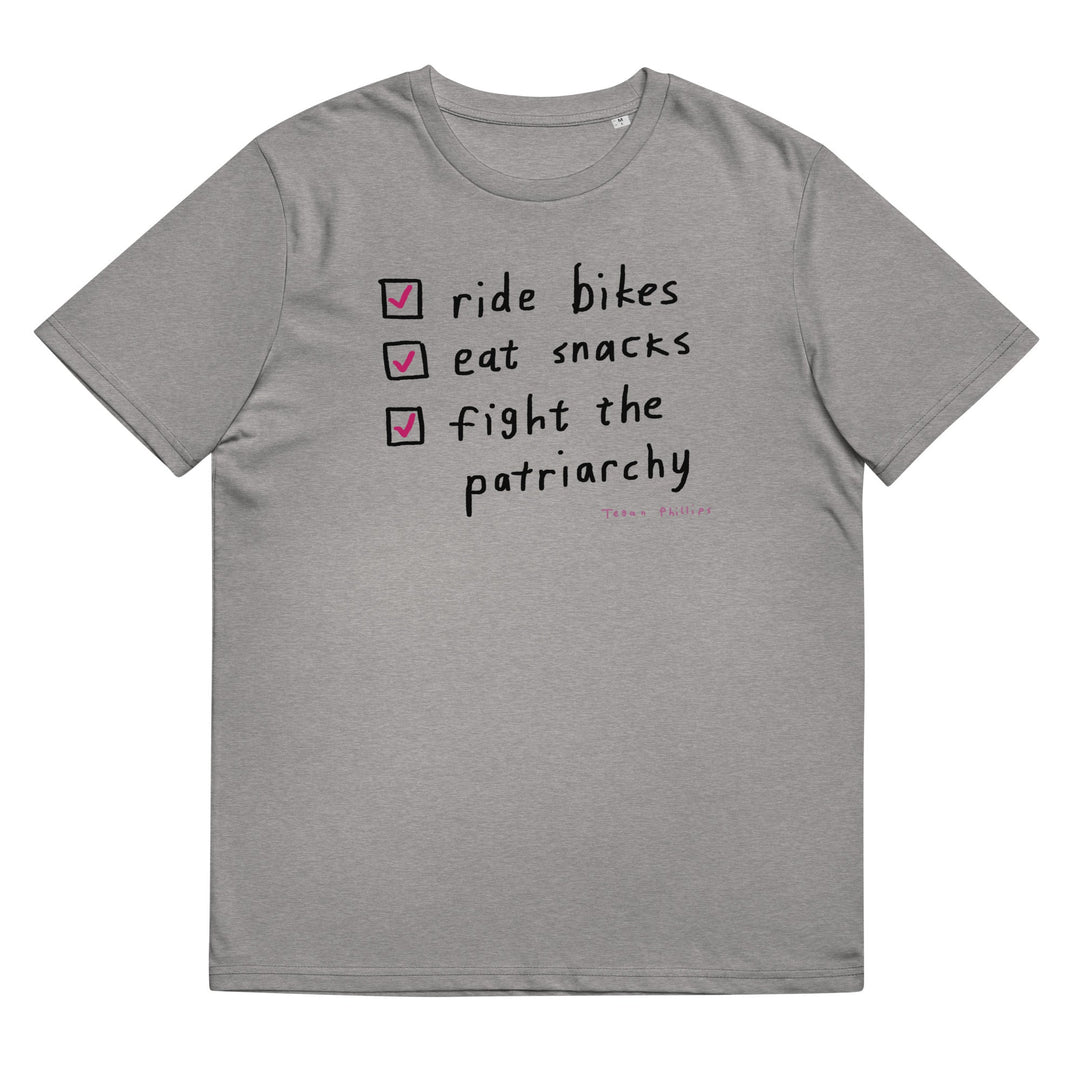 'The Checklist' Femmes Season organic cotton tee - The Fun Shop by Tegan