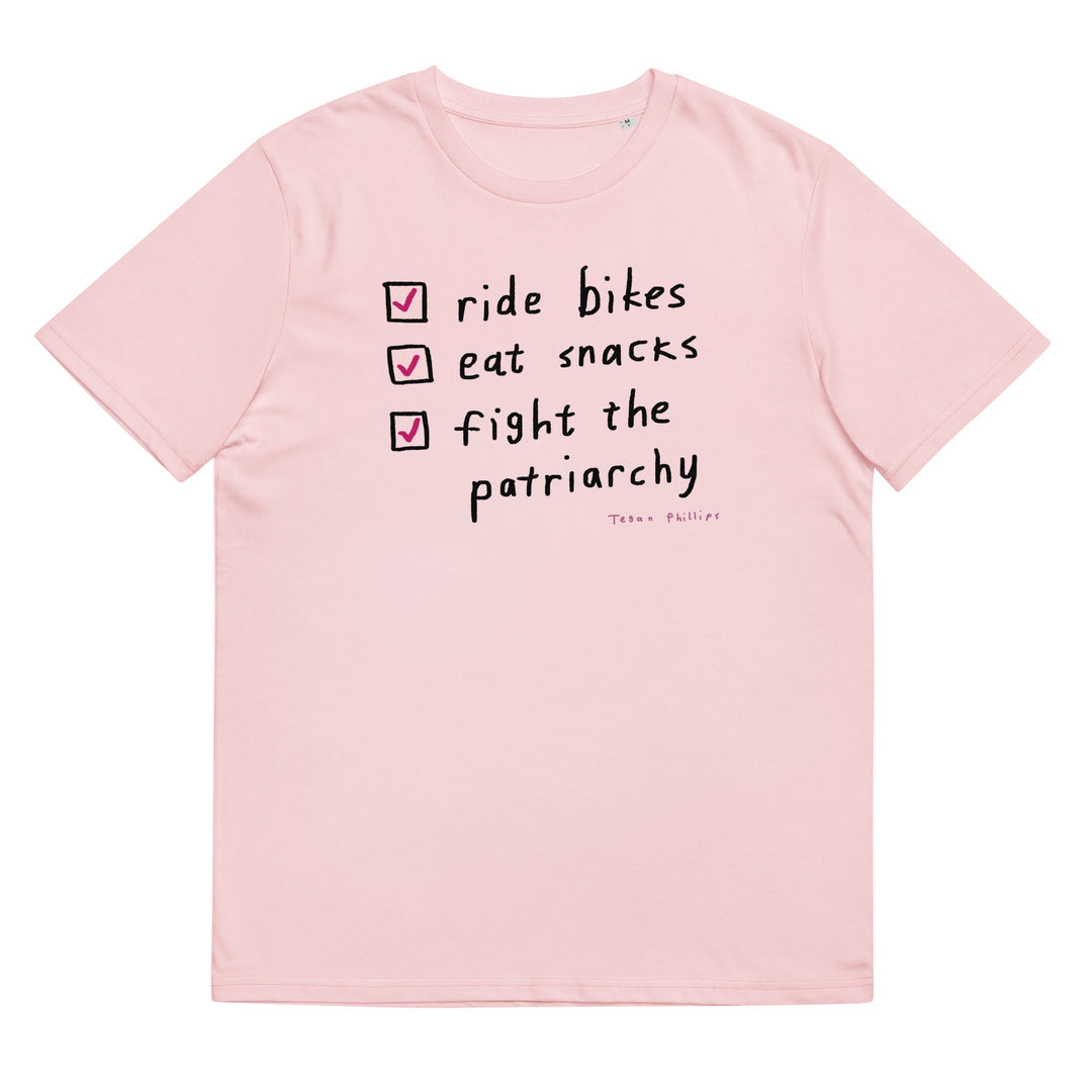 'The Checklist' Femmes Season organic cotton tee - The Fun Shop by Tegan