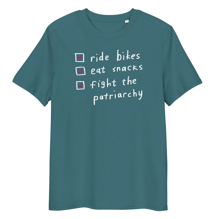 'The Checklist' Femmes Season organic cotton tee - The Fun Shop by Tegan