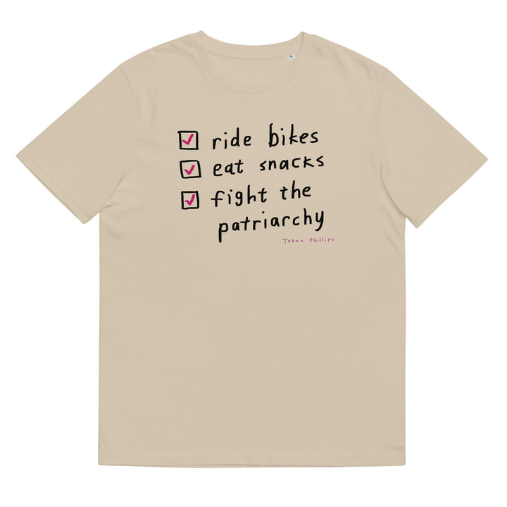 'The Checklist' Femmes Season organic cotton tee - The Fun Shop by Tegan